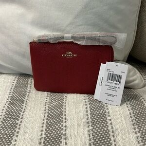 Coach clutch wristlet